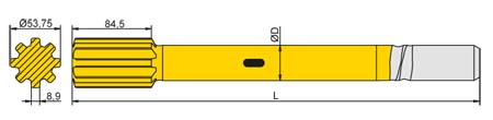 Striking Bar Copco - R38